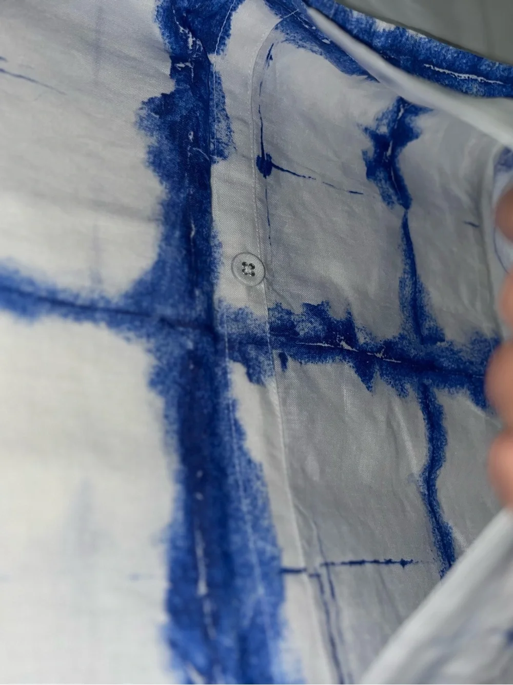 IKEA 100% Linen Tie Dye Euro Pillow Sham • Limited Edition 2019 • NWOT